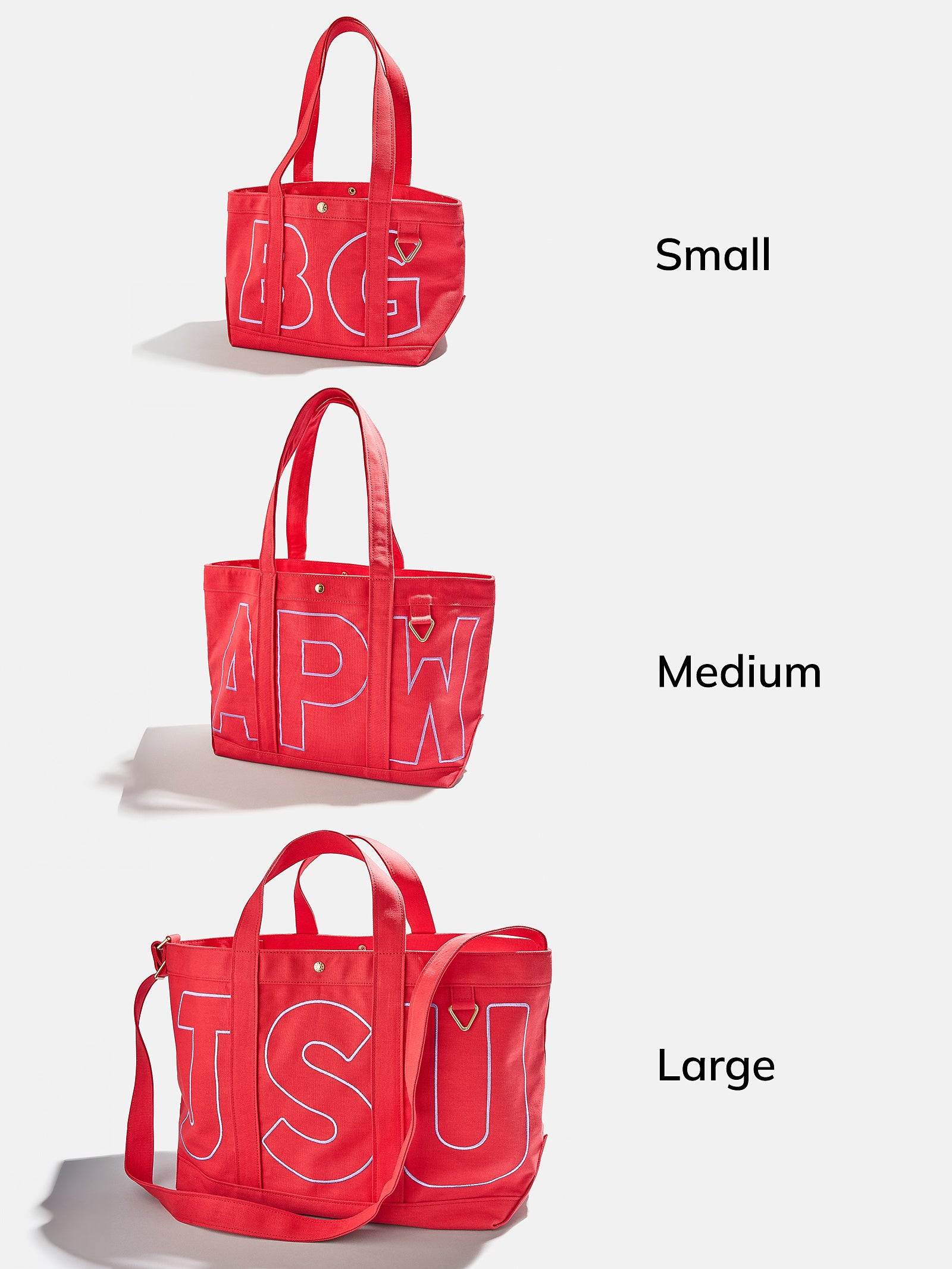 Custom Alpha Tote - Cherry Red - Image 100