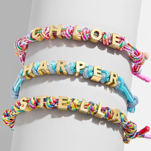 Paracord Waterproof Custom Nameplate Bracelet - Blue Berry