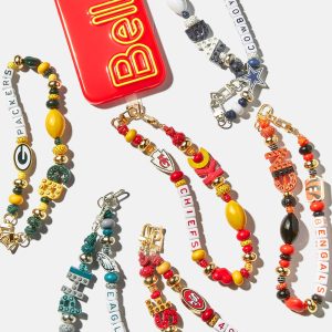 NFL Beaded Phone Charm - Green Bay Packers