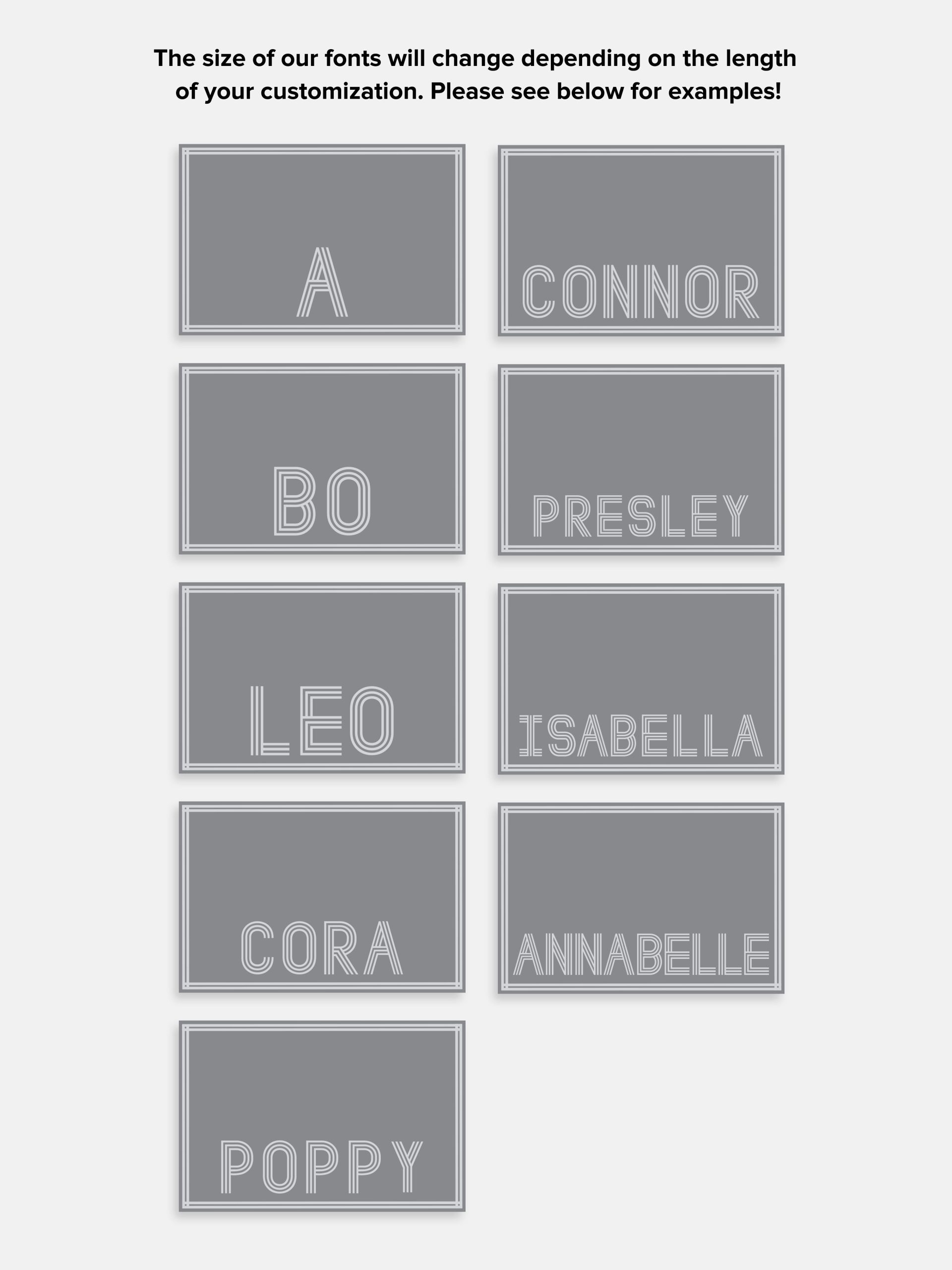 Your Name In Stripes Custom Blanket - Natural / Olive - Image 6