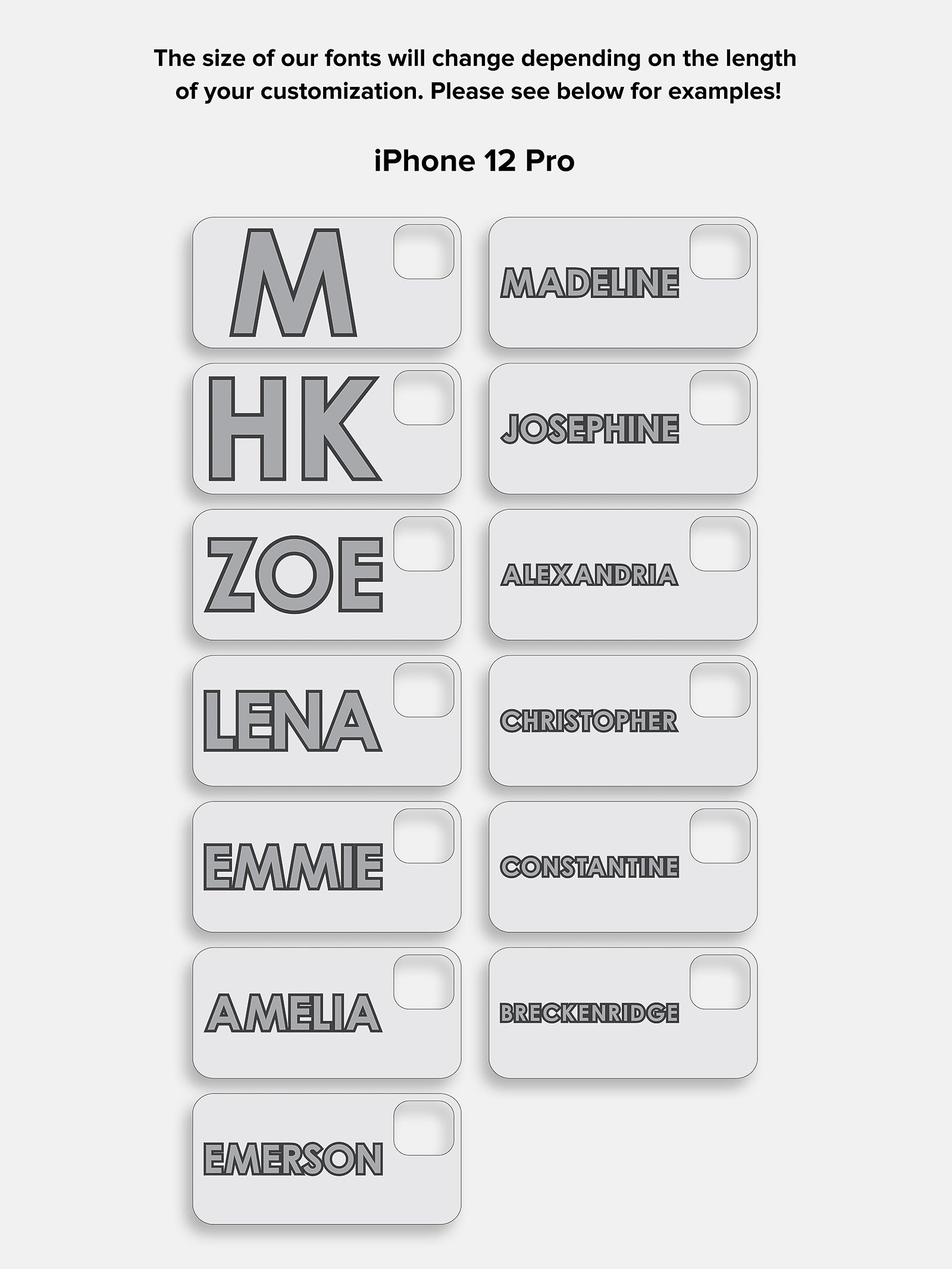 Block Font Custom IPhone Case - Green/Light Pink - Image 11